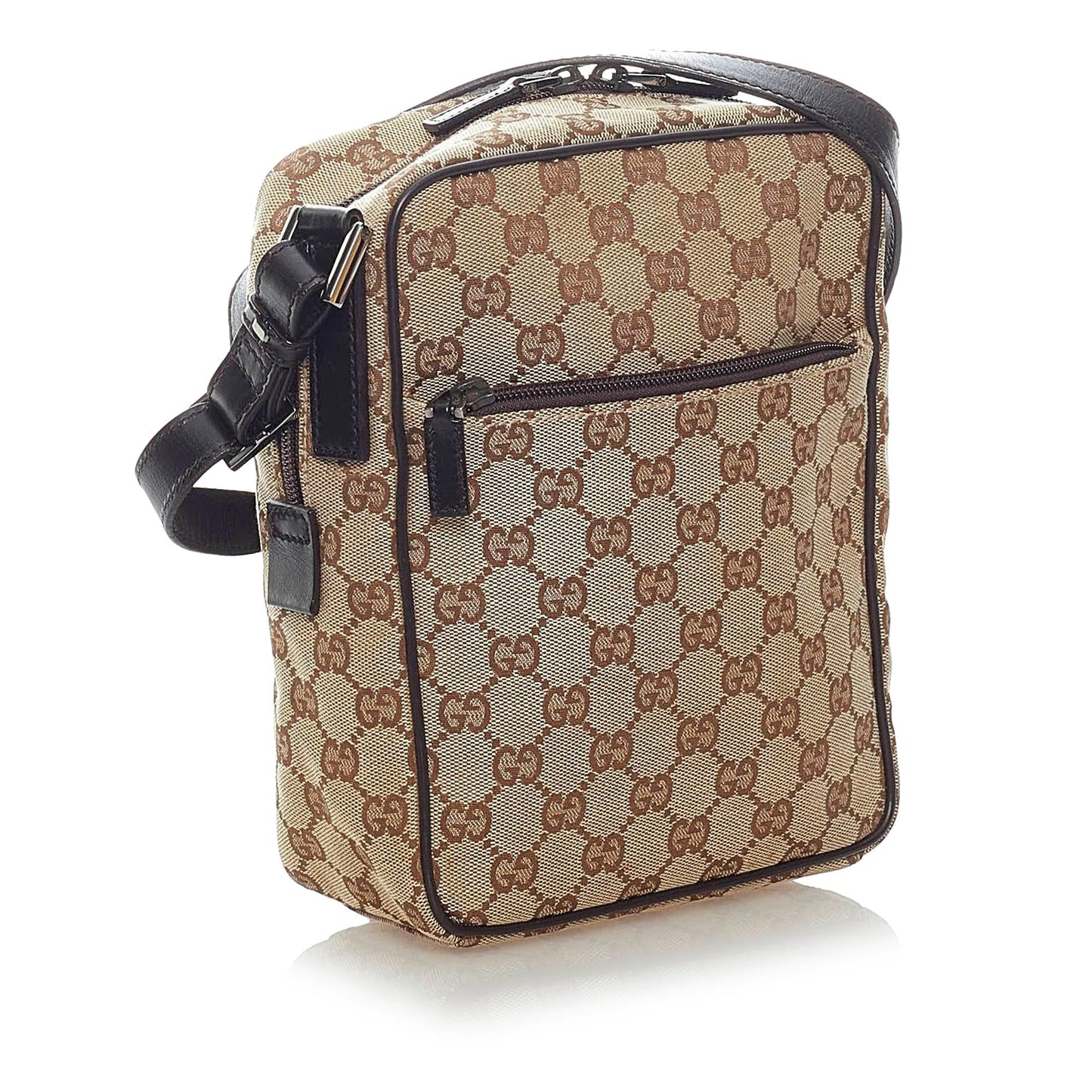 Gucci GG Canvas Crossbody Bag (34697)