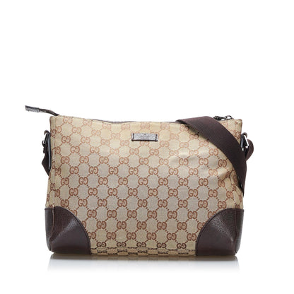 Gucci GG Canvas Crossbody Bag (bEZWx8)