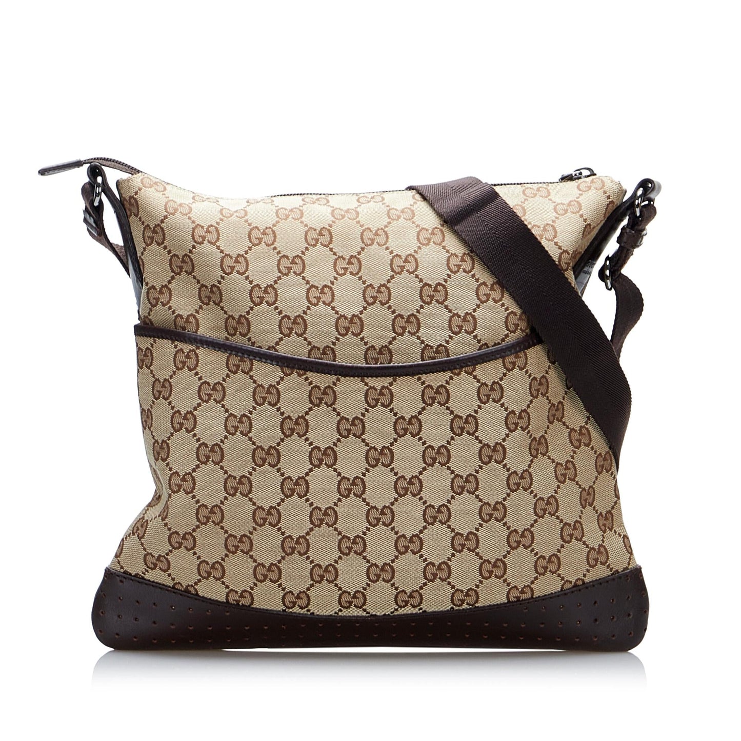 Gucci GG Canvas Crossbody Bag (DUHgiy)