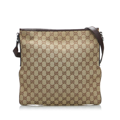 Gucci GG Canvas Crossbody Bag (RVqmST)