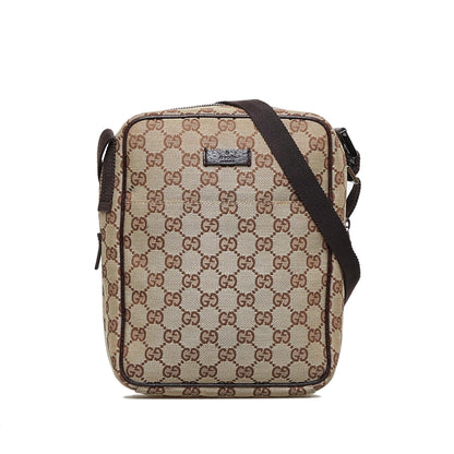 Gucci GG Canvas Crossbody Bag (V9LYOe)