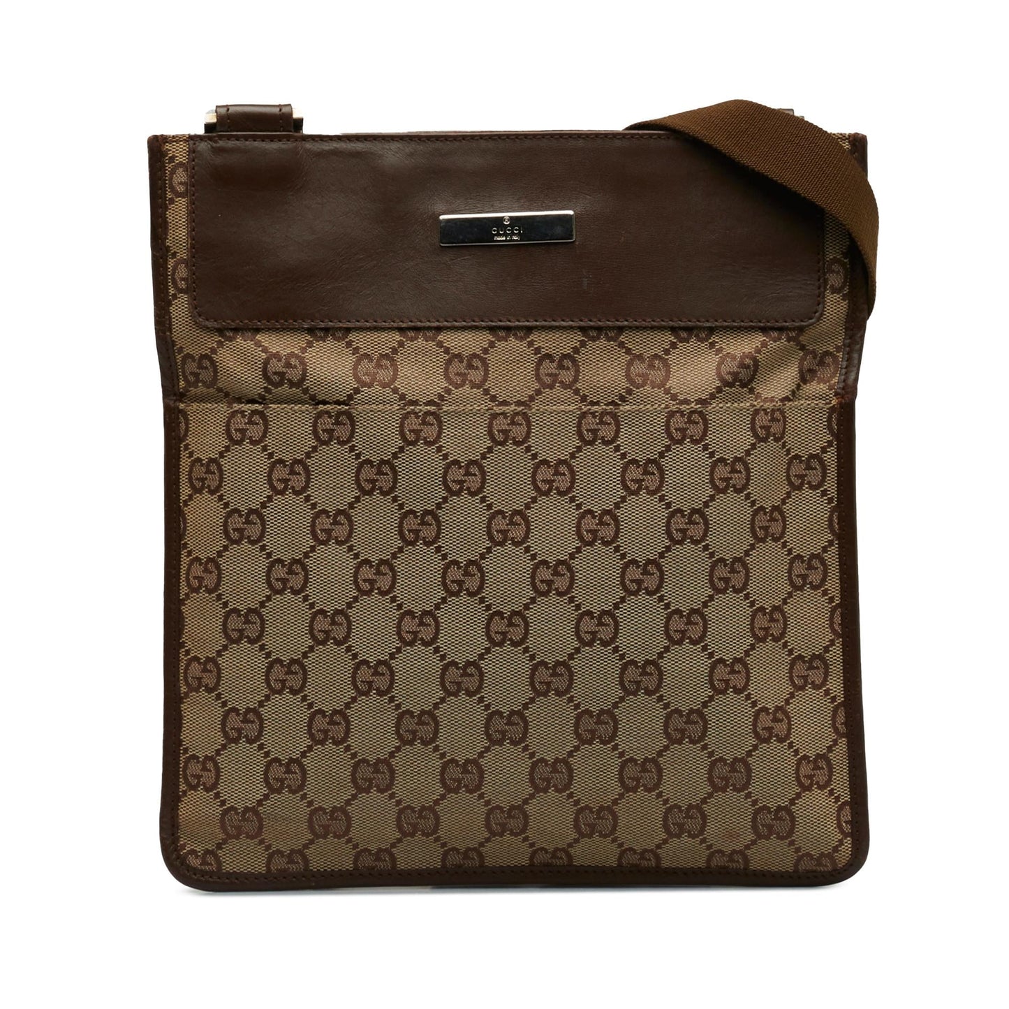 Gucci GG Canvas Crossbody Bag (XBjUiA)