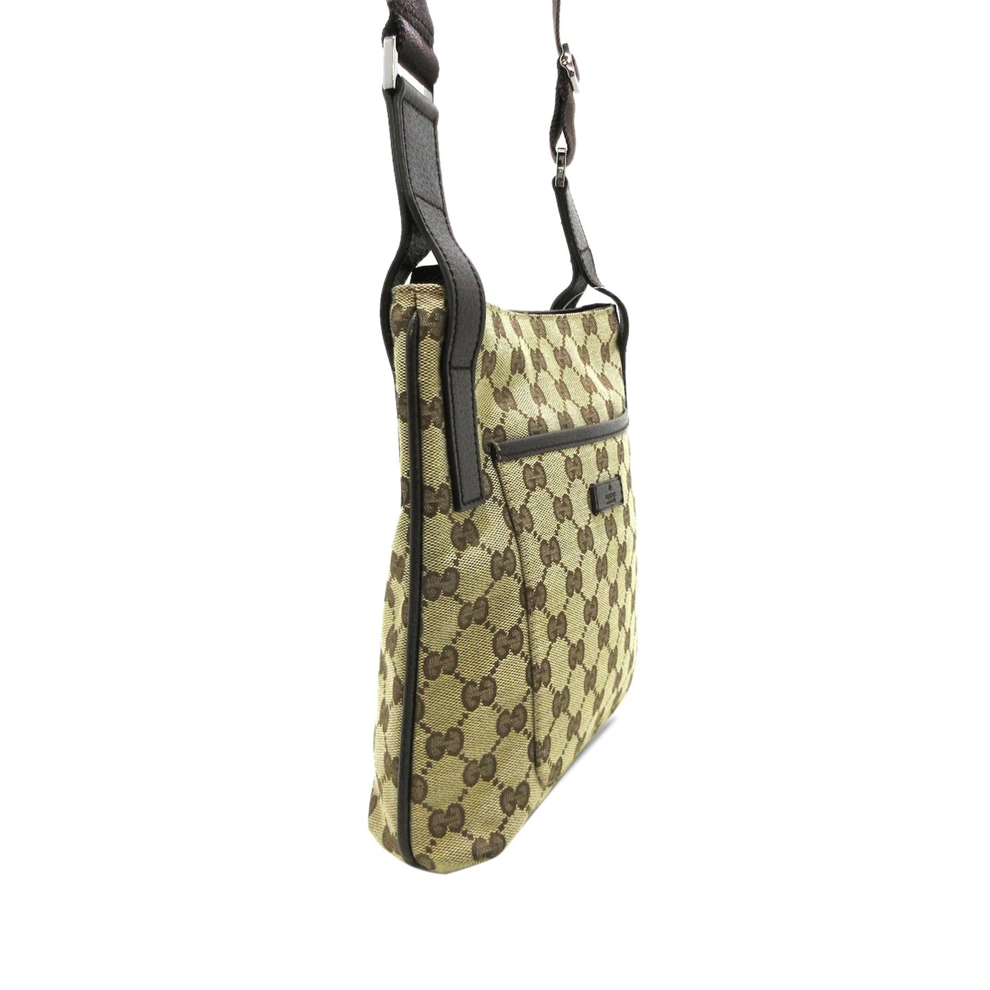 Gucci GG Canvas Crossbody Bag (x23w1X)