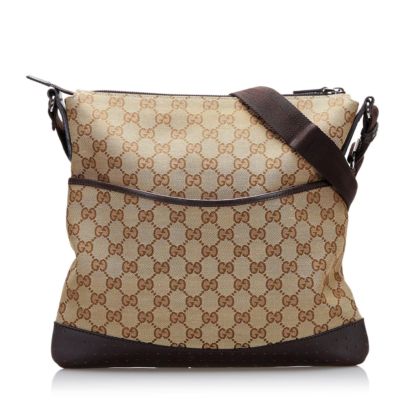 Gucci GG Canvas Crossbody (37107)