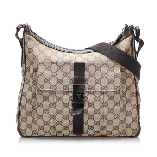 Gucci GG Canvas Crossbody (37941)