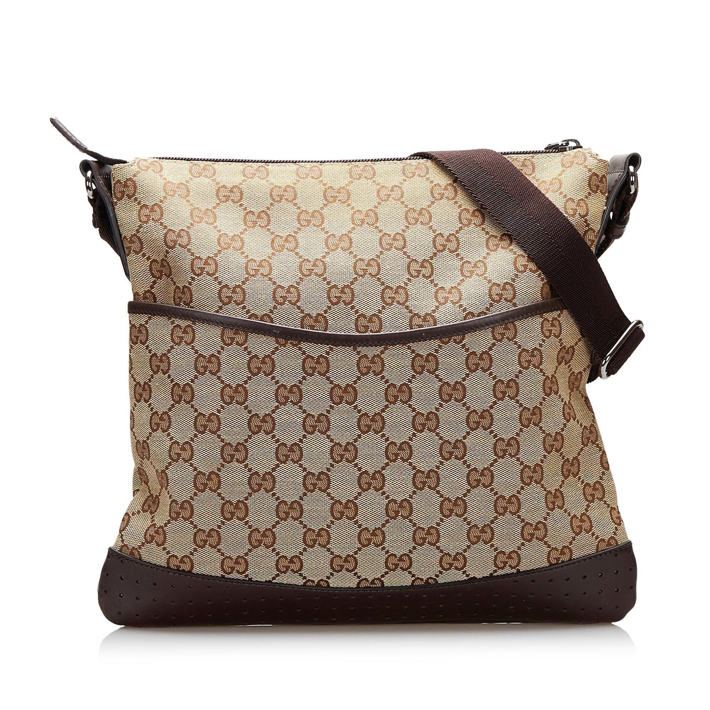 Gucci GG Canvas Crossbody (hh43k8)