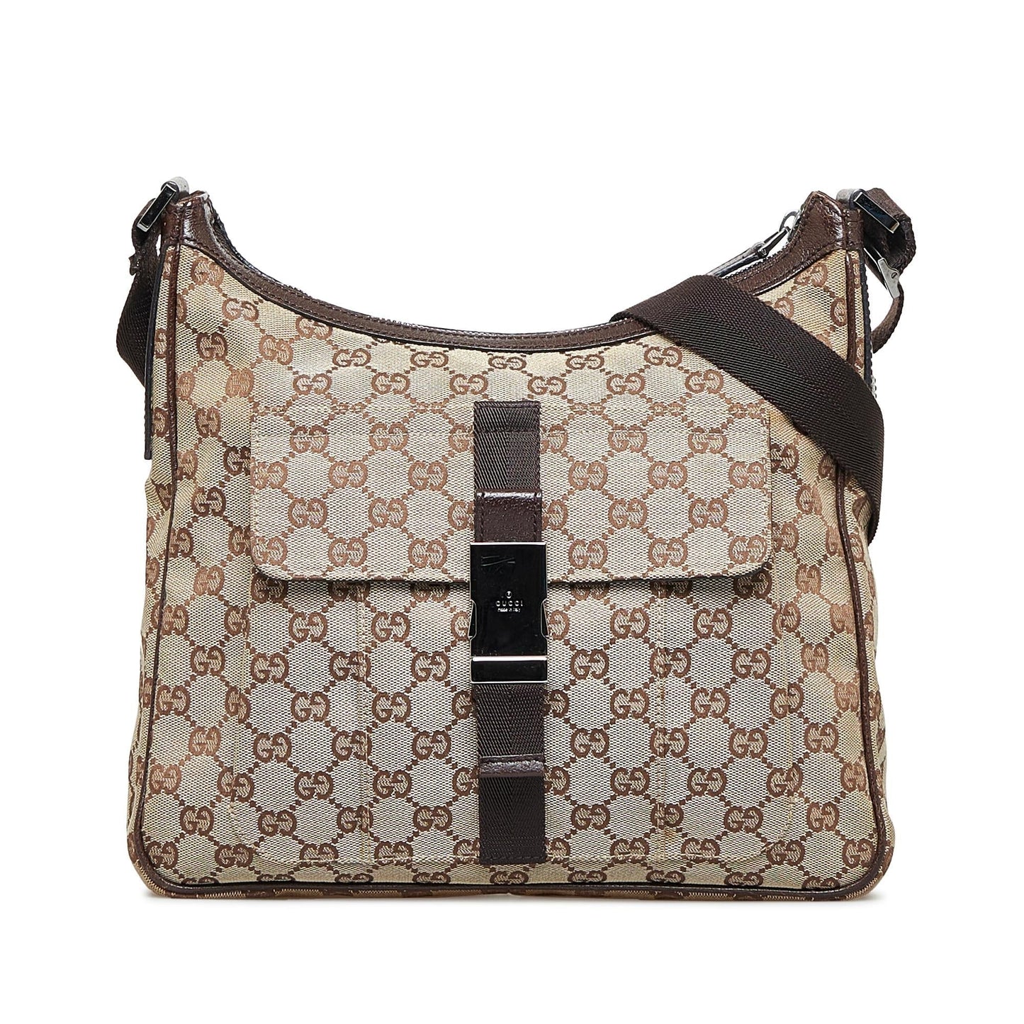 Gucci GG Canvas Crossbody (woM325)