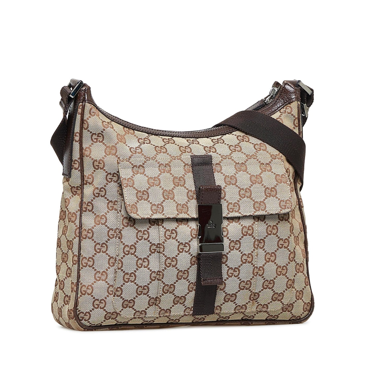 Gucci GG Canvas Crossbody (woM325)
