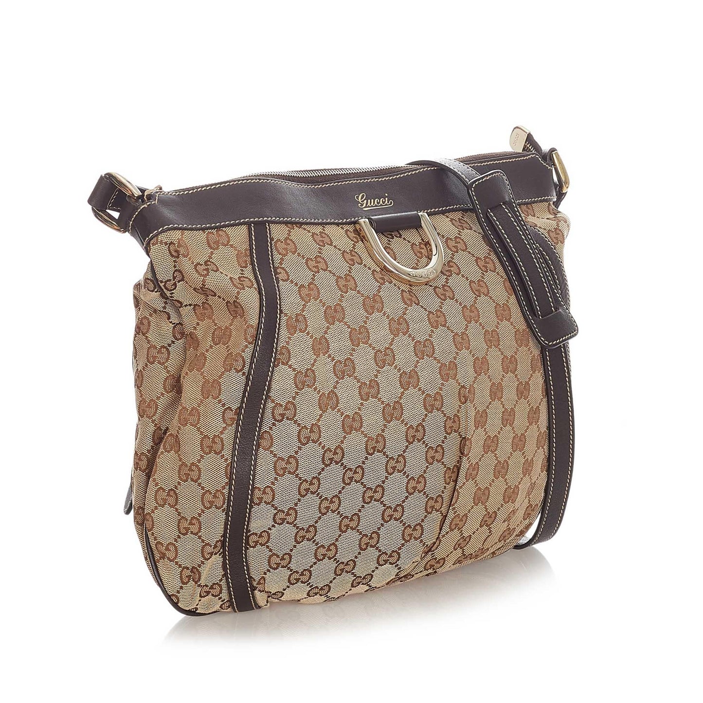 Gucci GG Canvas D-Ring Crossbody Bag (23083)