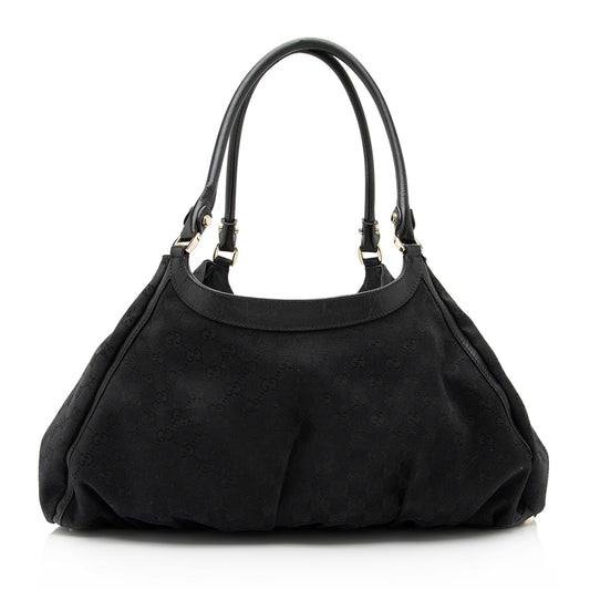 Gucci GG Canvas D Ring Large Hobo (SHF-23806)