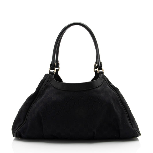 Gucci GG Canvas D Ring Large Hobo (SHF-dhCol9)