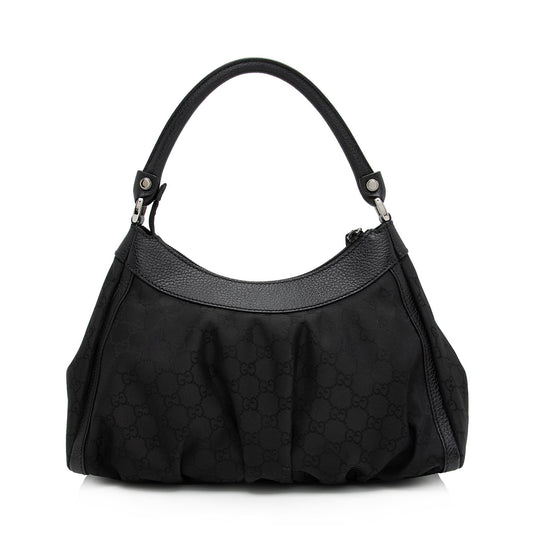 Gucci GG Canvas D Ring Small Hobo (SHF-4GVypv)
