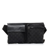 Gucci GG Canvas Double Pocket Belt Bag (WS8NBX)