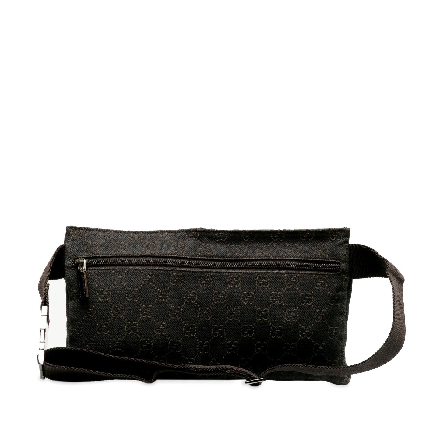 Gucci GG Canvas Double Pocket Belt Bag (A3c4cV)