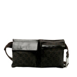 Gucci GG Canvas Double Pocket Belt Bag (A3c4cV)