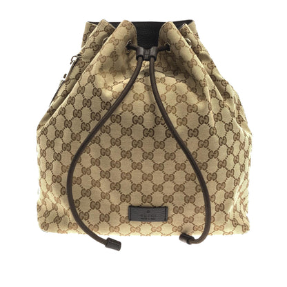 Gucci GG Canvas Drawstring Backpack (ROBSMj)