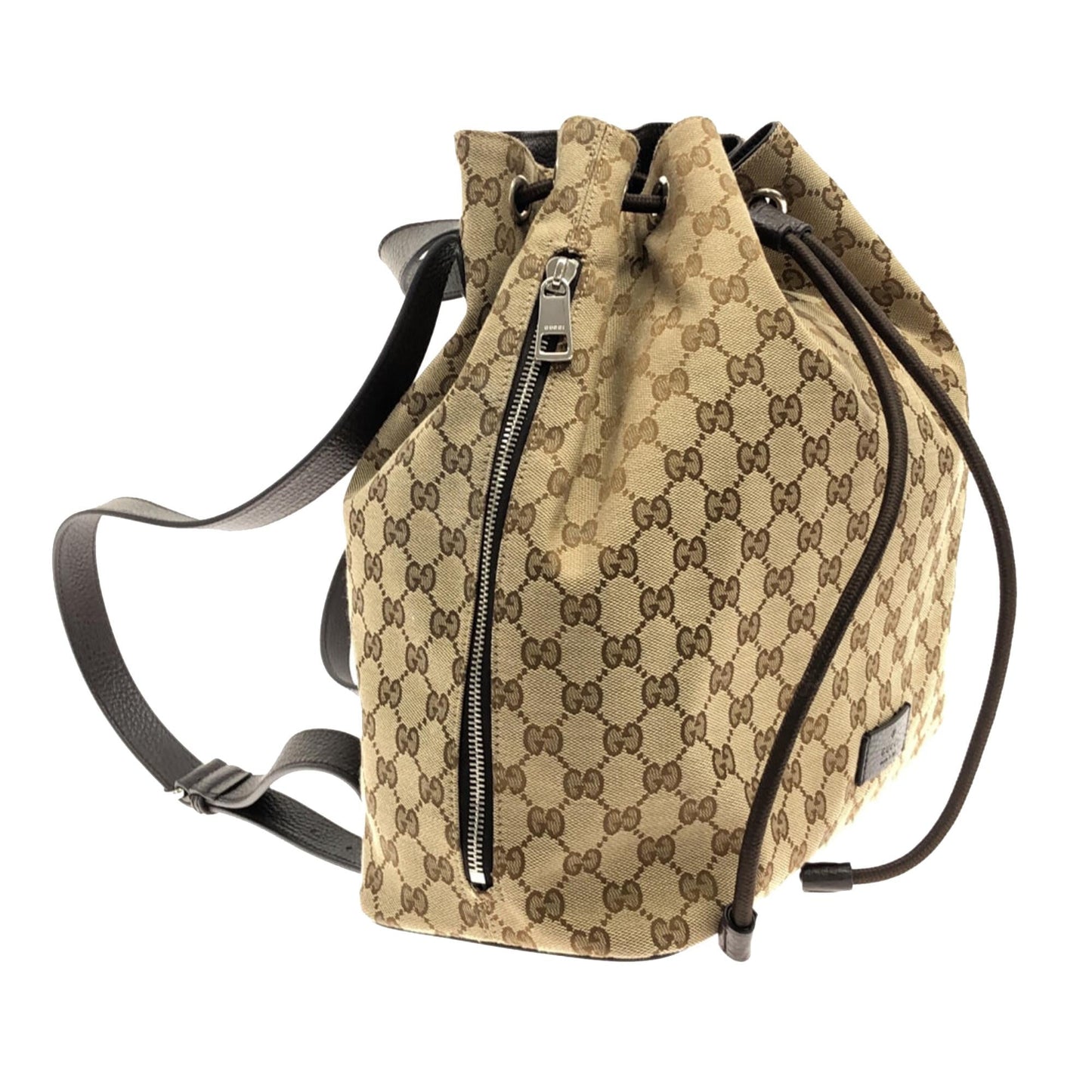 Gucci GG Canvas Drawstring Backpack (ROBSMj)