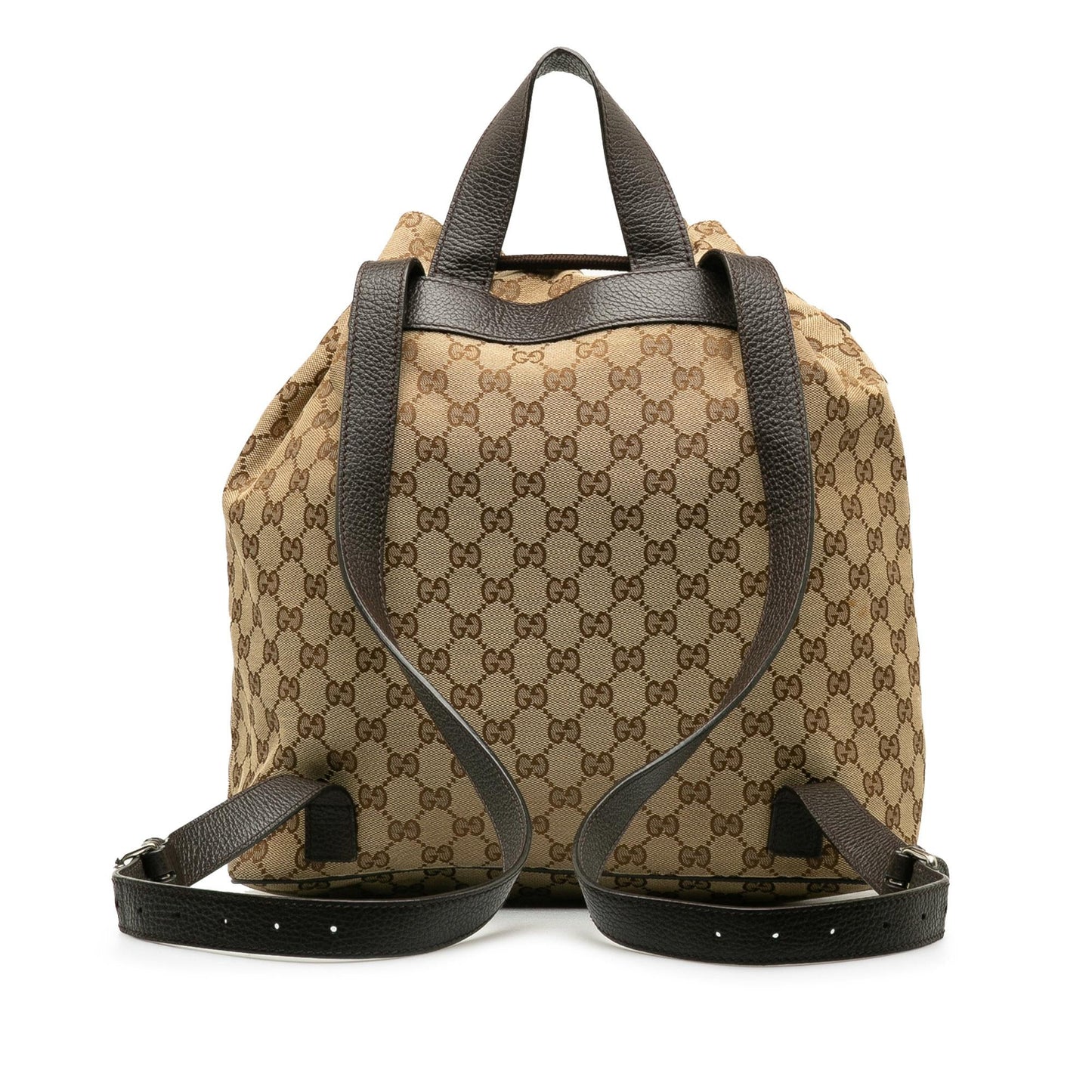 Gucci GG Canvas Drawstring Backpack (YazrQc)