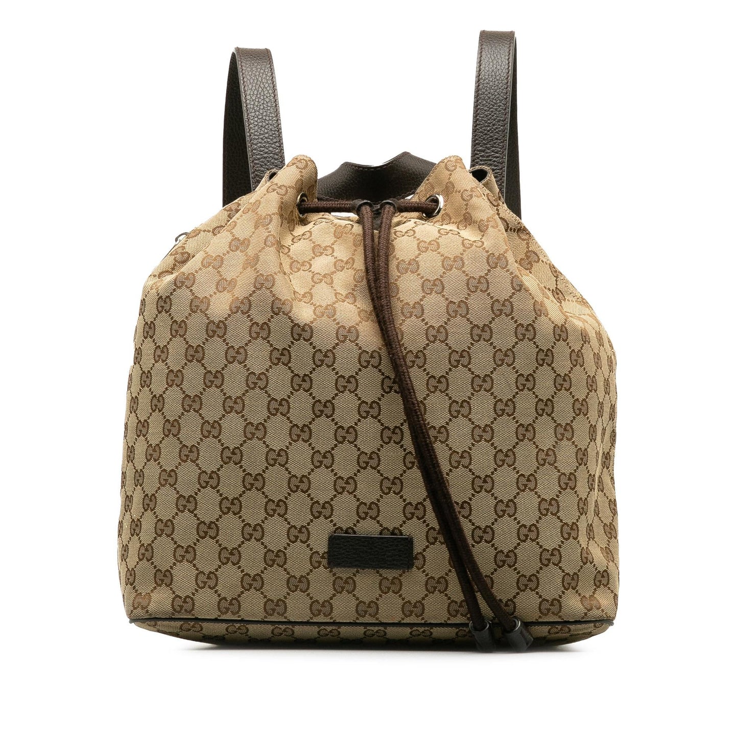 Gucci GG Canvas Drawstring Backpack (YazrQc)