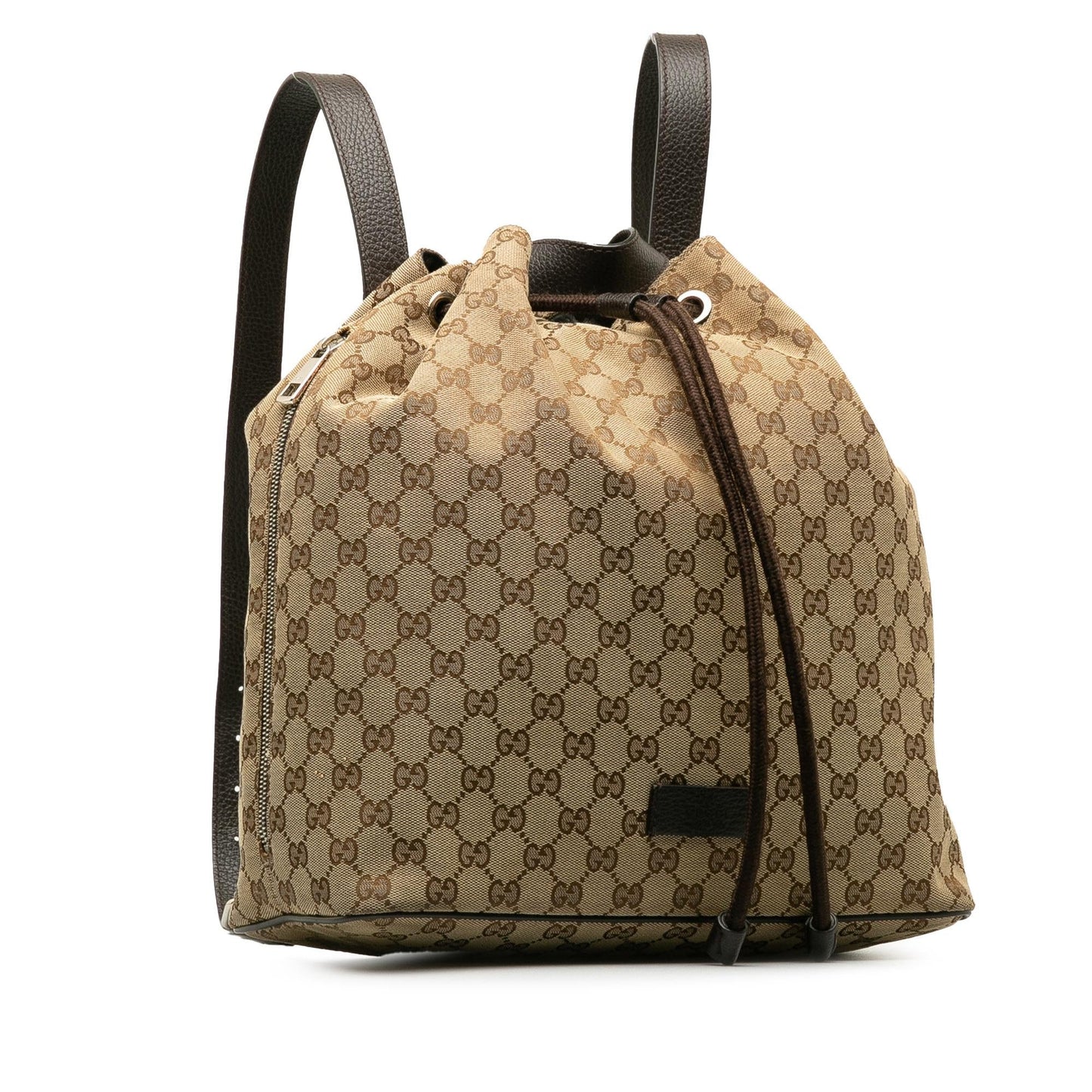Gucci GG Canvas Drawstring Backpack (YazrQc)