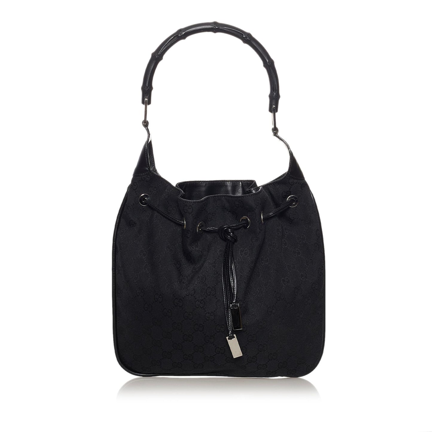Gucci GG Canvas Drawstring Hobo Bag (33033)