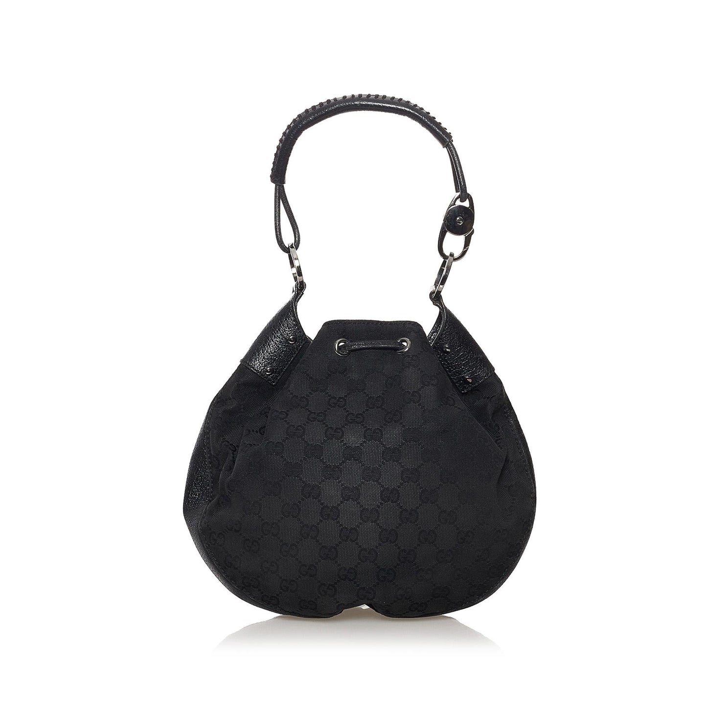 Gucci GG Canvas Drawstring Shoulder Bag (32220)