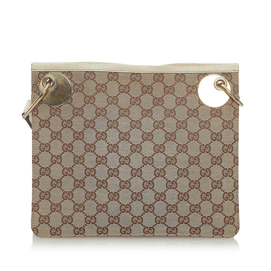 Gucci GG Canvas Eclipse Crossbody Bag (SHG-31631)