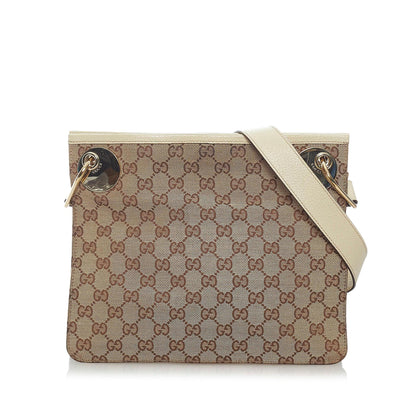 Gucci GG Canvas Eclipse Crossbody Bag (32807)
