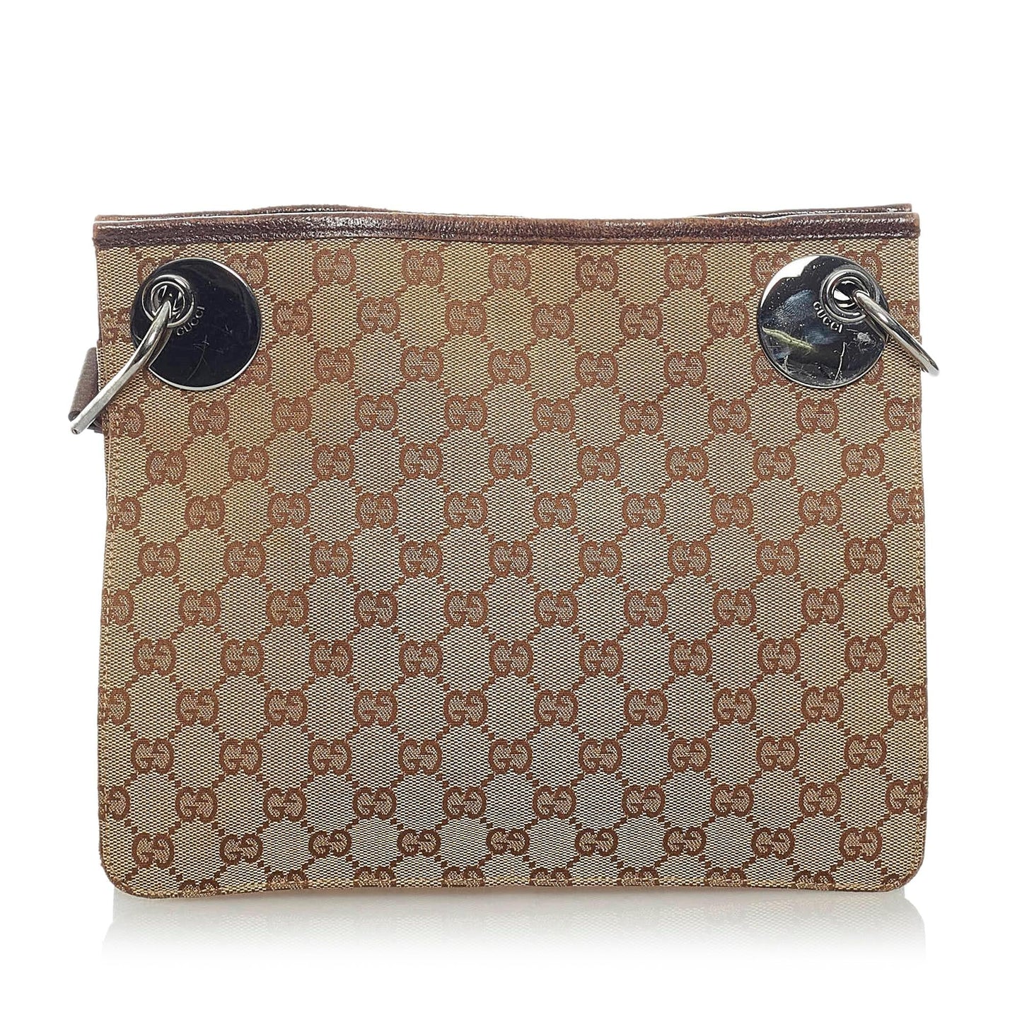 Gucci GG Canvas Eclipse Crossbody Bag (33472)