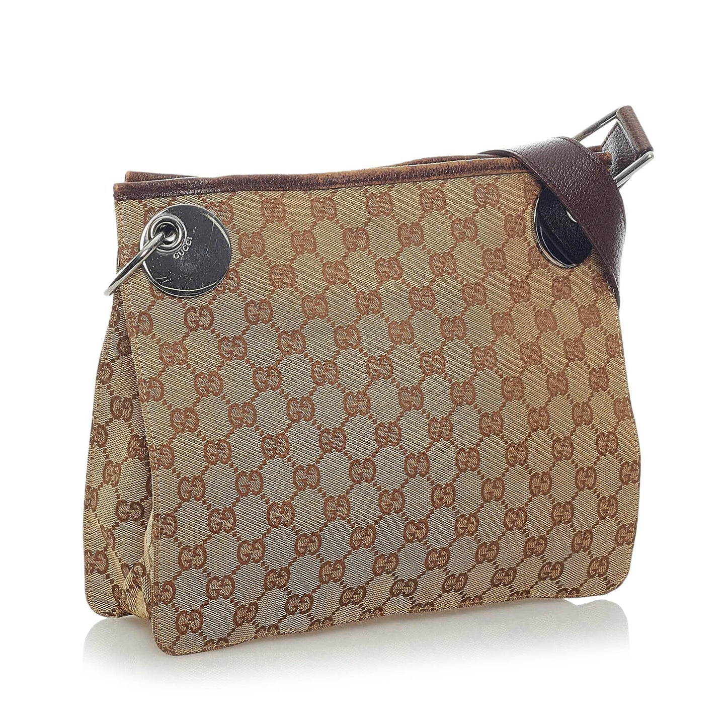 Gucci GG Canvas Eclipse Crossbody Bag (33472)