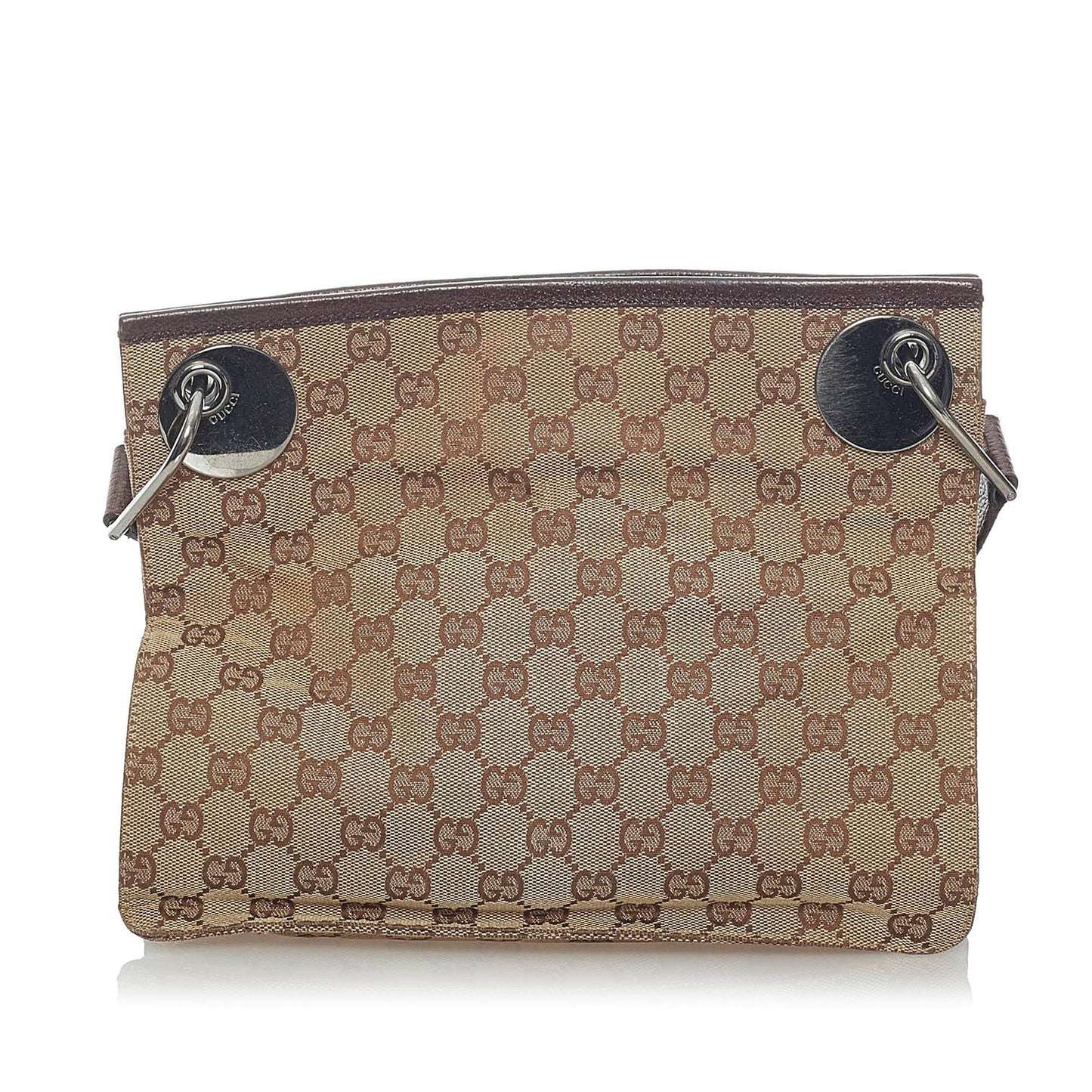 Gucci GG Canvas Eclipse Crossbody Bag (33529)