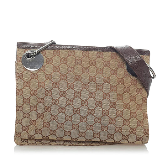 Gucci GG Canvas Eclipse Crossbody Bag (33529)