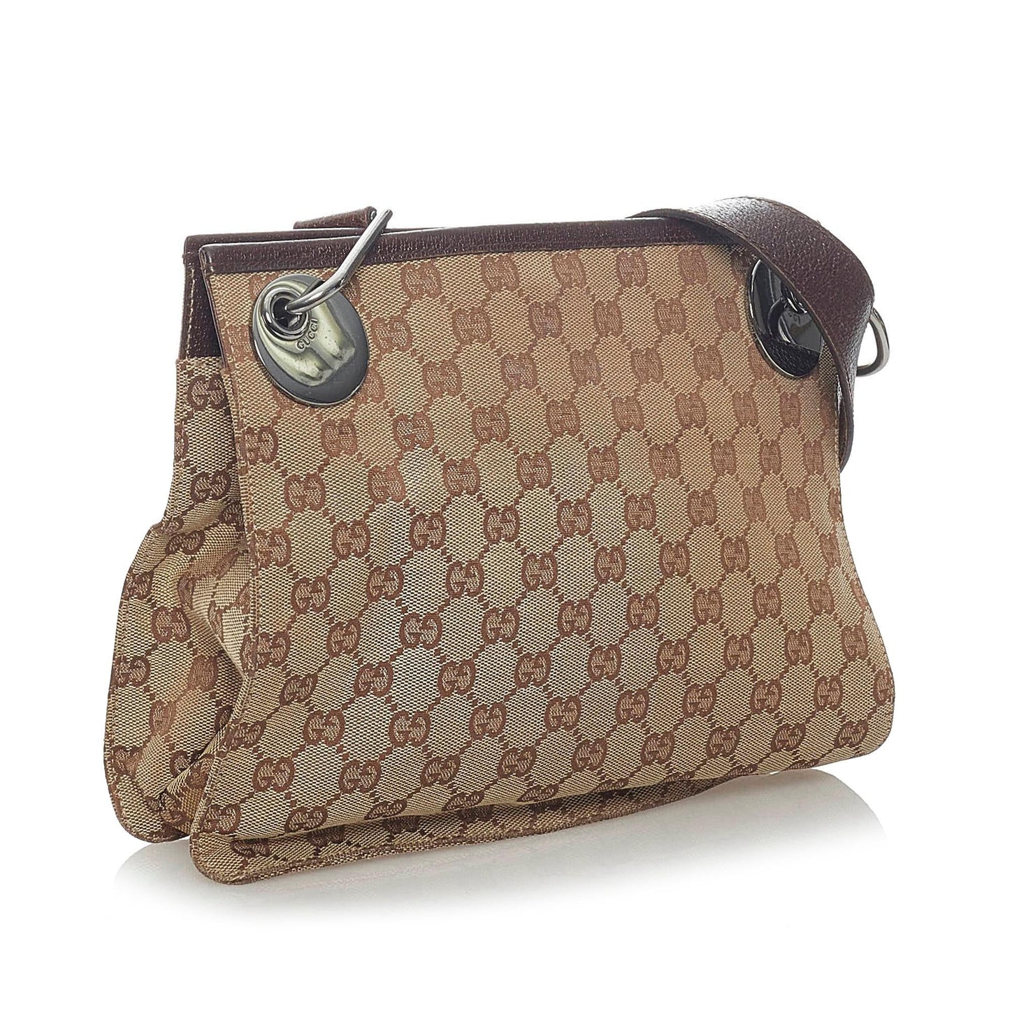 Gucci GG Canvas Eclipse Crossbody Bag (33529)