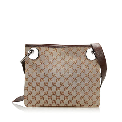 Gucci GG Canvas Eclipse Crossbody (35738)