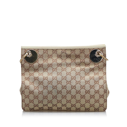 Gucci GG Canvas Eclipse Crossbody (w1Zjmu)