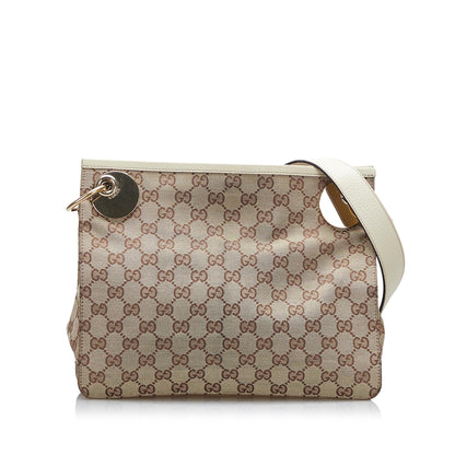 Gucci GG Canvas Eclipse Crossbody (w1Zjmu)