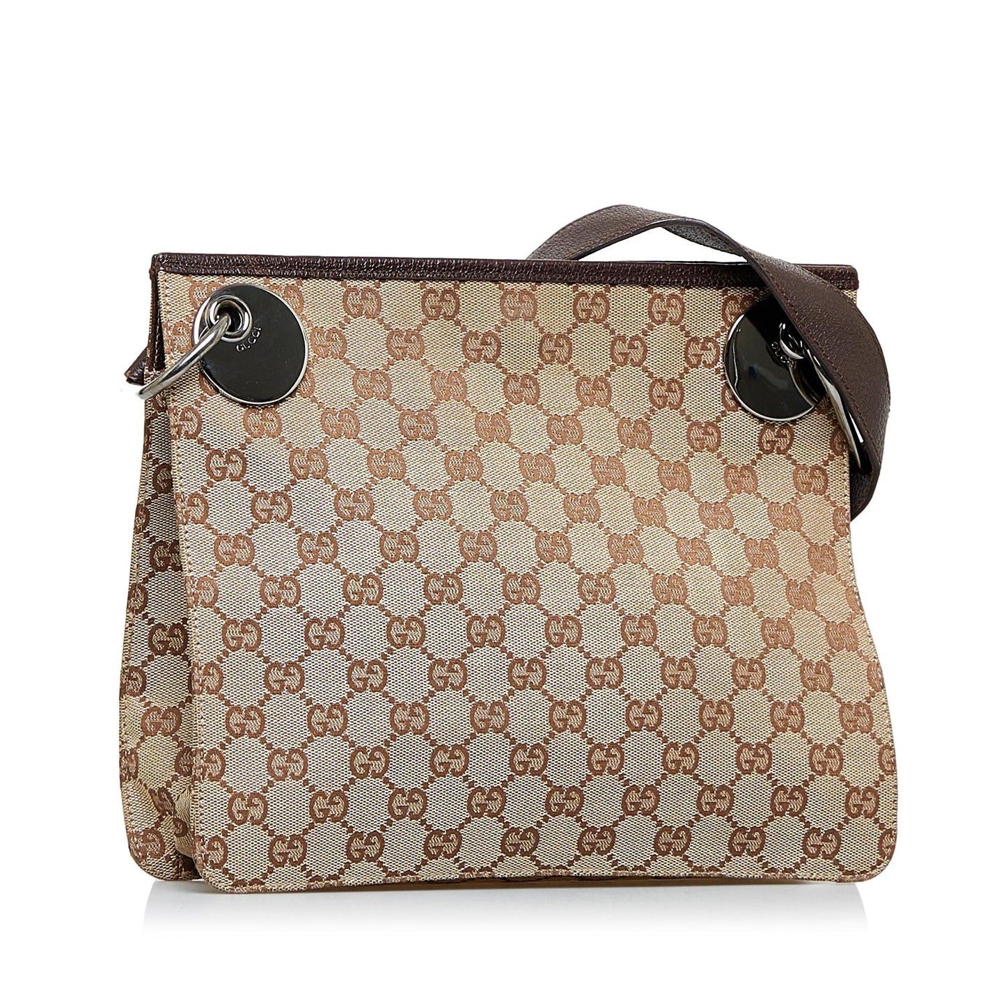 Gucci GG Canvas Eclipse Crossbody (c7pFQ4)