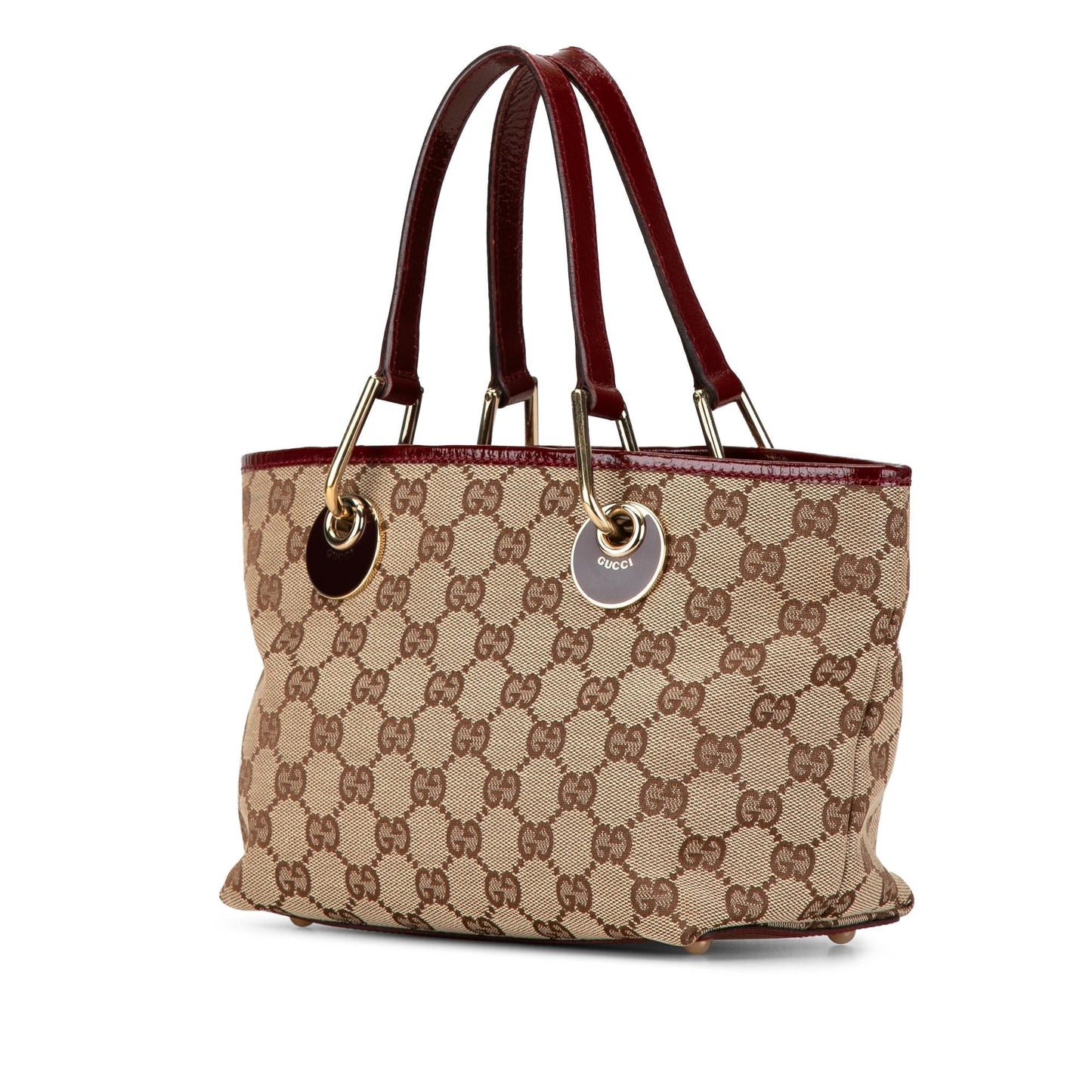 Gucci GG Canvas Eclipse Handbag (TULk3Z)