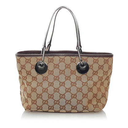Gucci GG Canvas Eclipse Mini Handbag (32069)