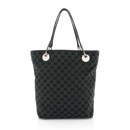 Gucci GG Canvas Eclipse N/S Medium Tote (SHF-CCVRzw)