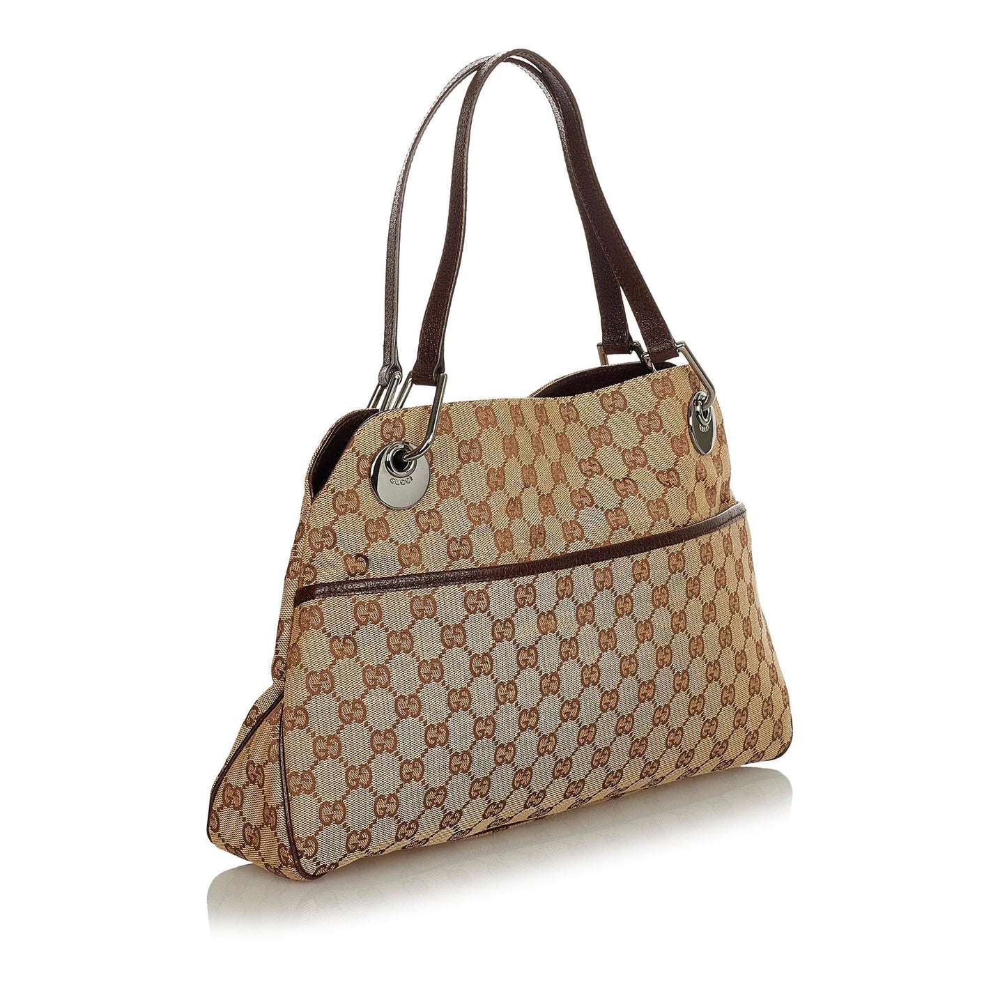 Gucci GG Canvas Eclipse Shoulder Bag (24502)