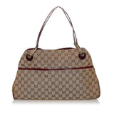 Gucci GG Canvas Eclipse Shoulder Bag (SHG-29850)
