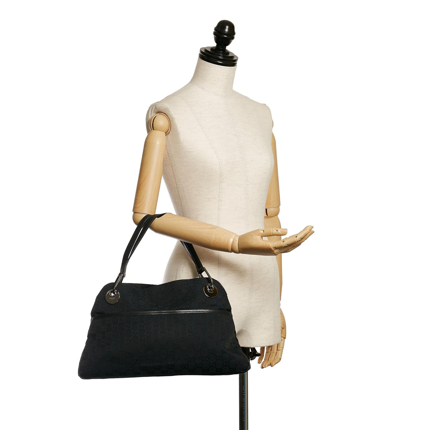 Gucci GG Canvas Eclipse Shoulder Bag (SHG-31044)