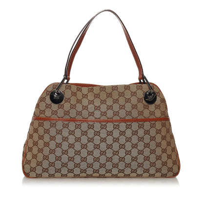 Gucci GG Canvas Eclipse Shoulder Bag (32808)