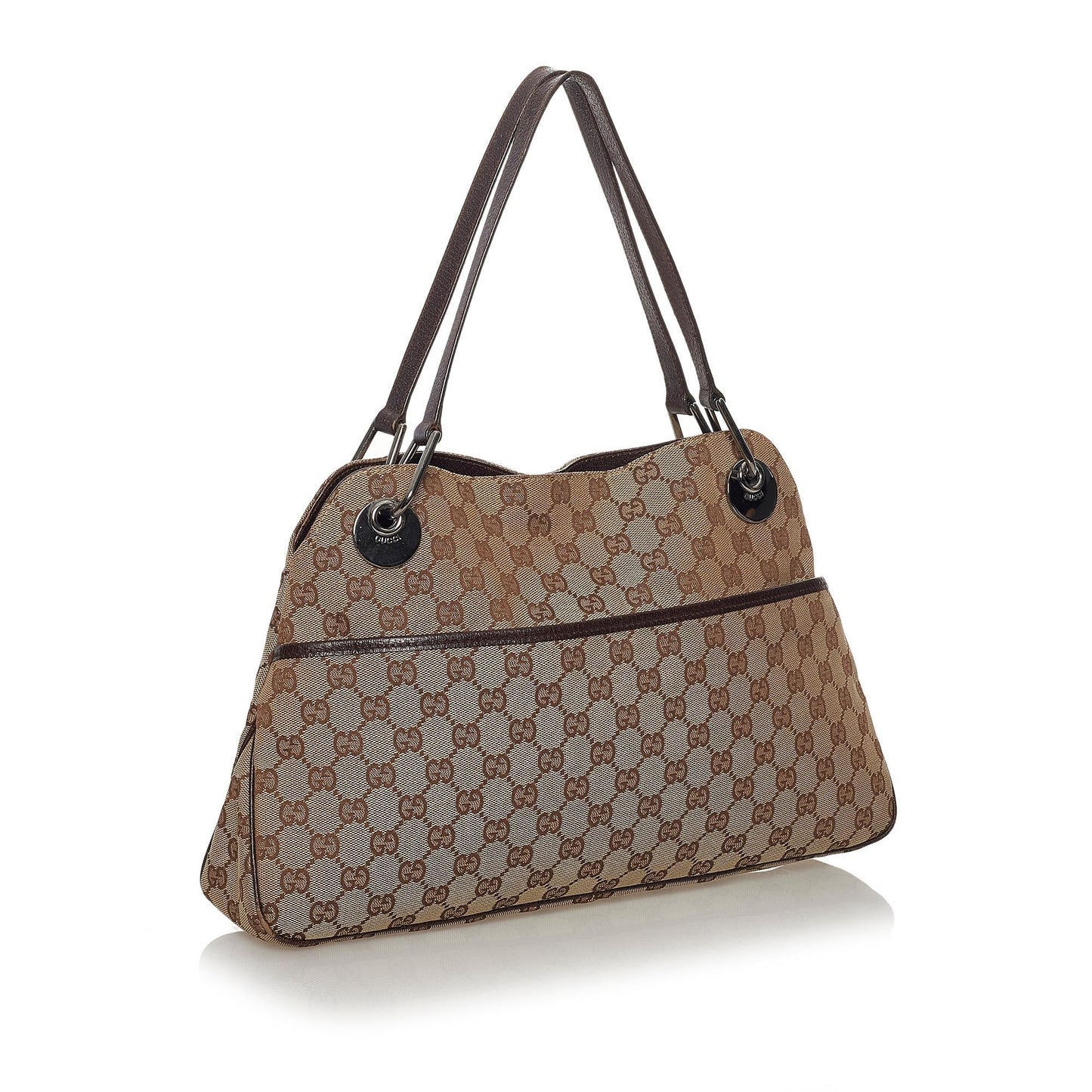 Gucci GG Canvas Eclipse Shoulder Bag (33340)