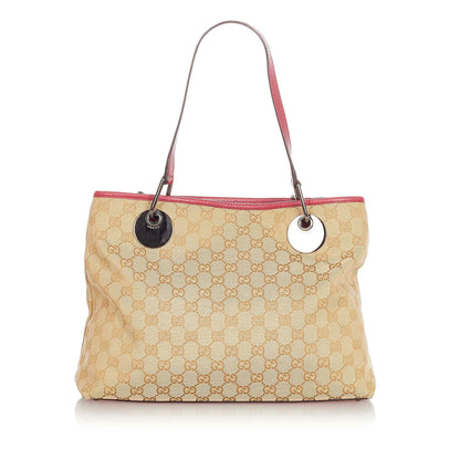 Gucci GG Canvas Eclipse Shoulder Bag (34031)