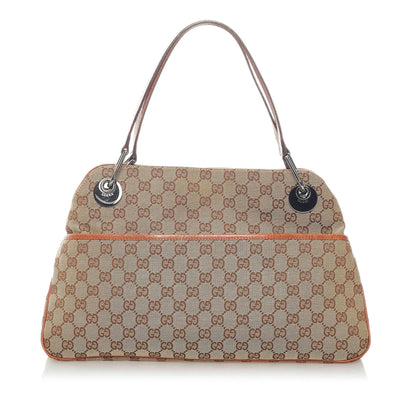 Gucci GG Canvas Eclipse Shoulder Bag (34768)