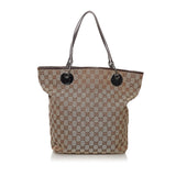 Gucci GG Canvas Eclipse Tote Bag (31574)
