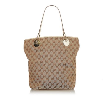 Gucci GG Canvas Eclipse Tote Bag (31932)