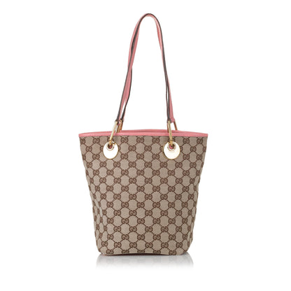 Gucci GG Canvas Eclipse Tote Bag (SHG-32428)